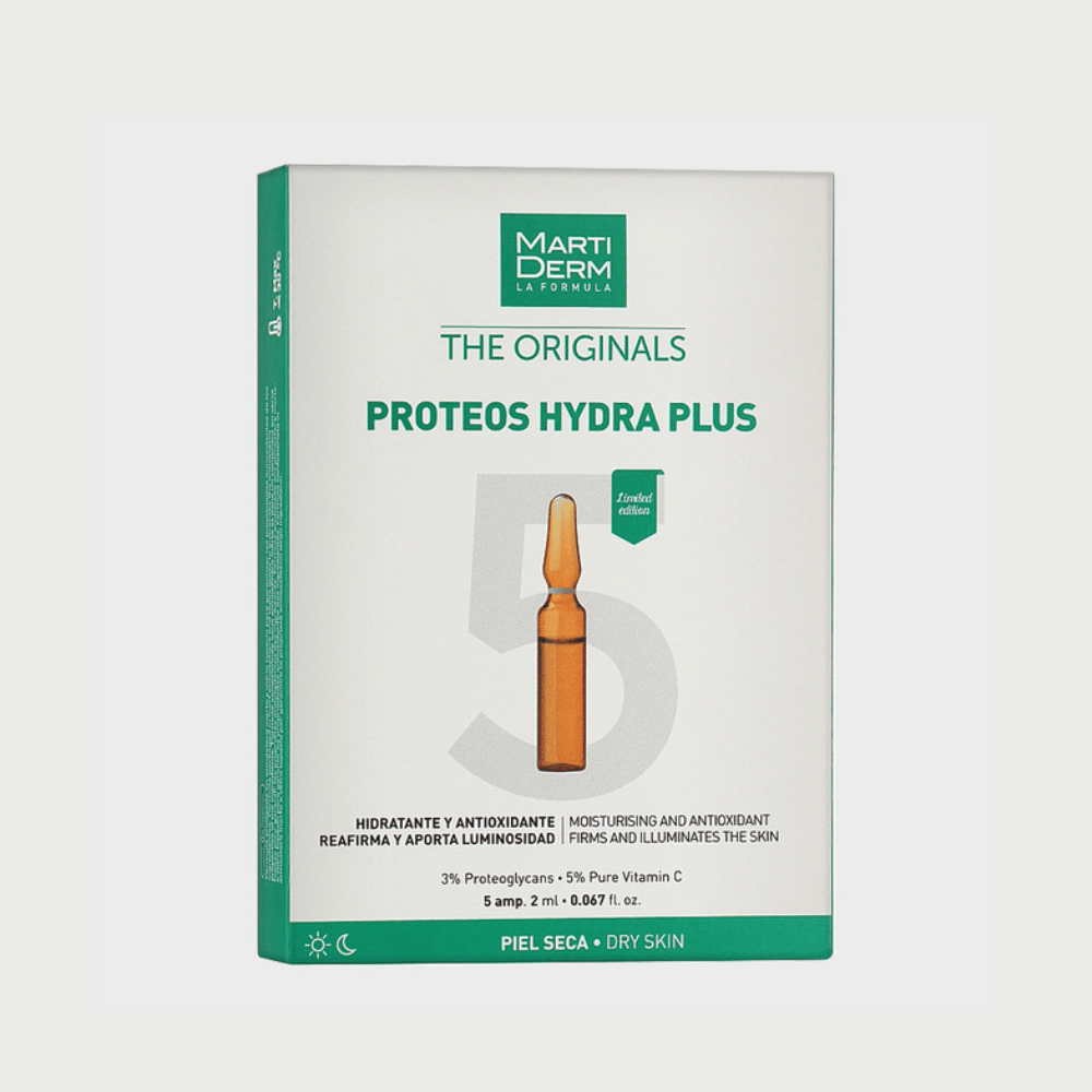 Martiderm The Originals Proteos Hydra Plus Ampoules - 5 Ampoules- Lillys Pharmacy and Health Store