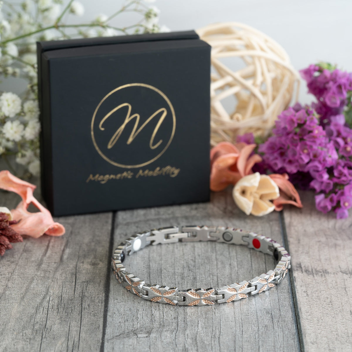 Meadowsweet Dusk 4in1 Magnetic Bracelet- Lillys Pharmacy and Health Store