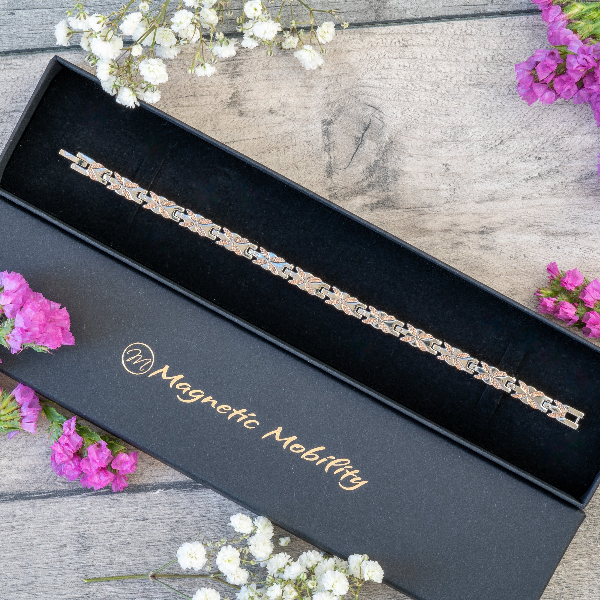 Meadowsweet Dusk 4in1 Magnetic Bracelet- Lillys Pharmacy and Health Store