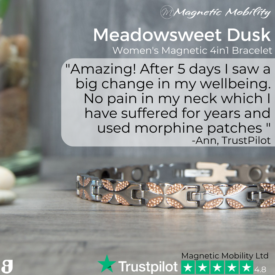 Meadowsweet Dusk 4in1 Magnetic Bracelet- Lillys Pharmacy and Health Store