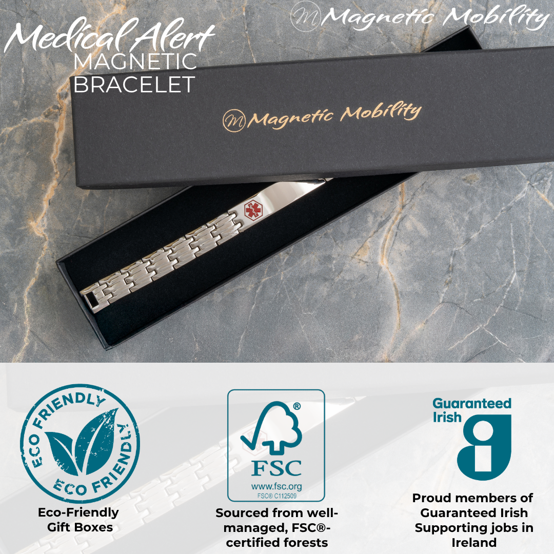 Medical Alert 4in1 Magnetic bracelet- Lillys Pharmacy and Health Store