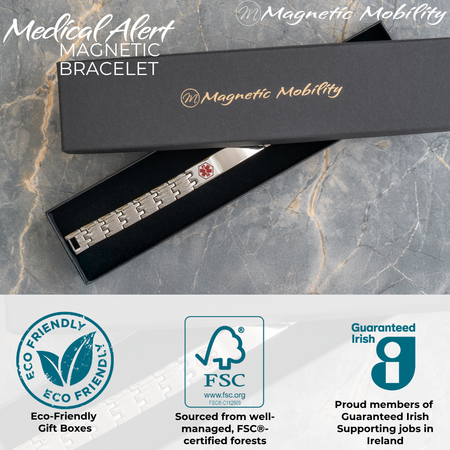 Medical Alert 4in1 Magnetic bracelet- Lillys Pharmacy and Health Store