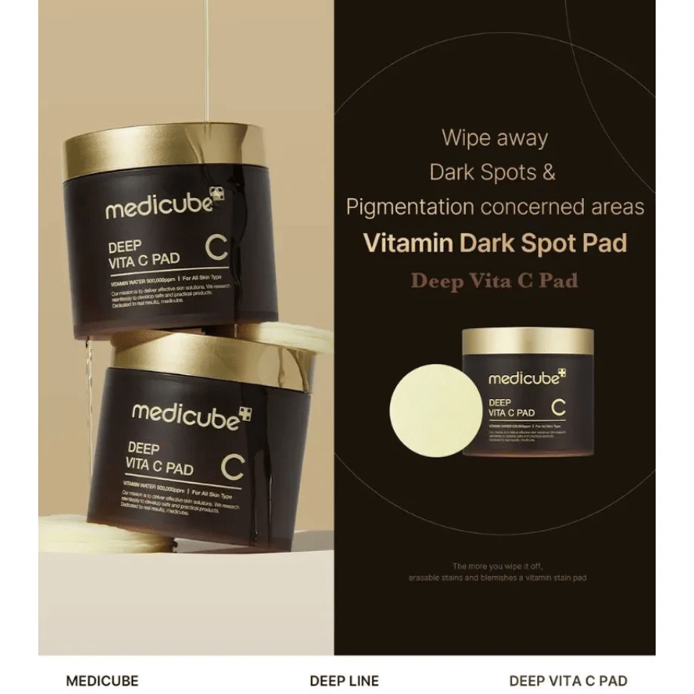 Medicube Deep Vita C Pad 70 pads- Lillys Pharmacy and Health Store