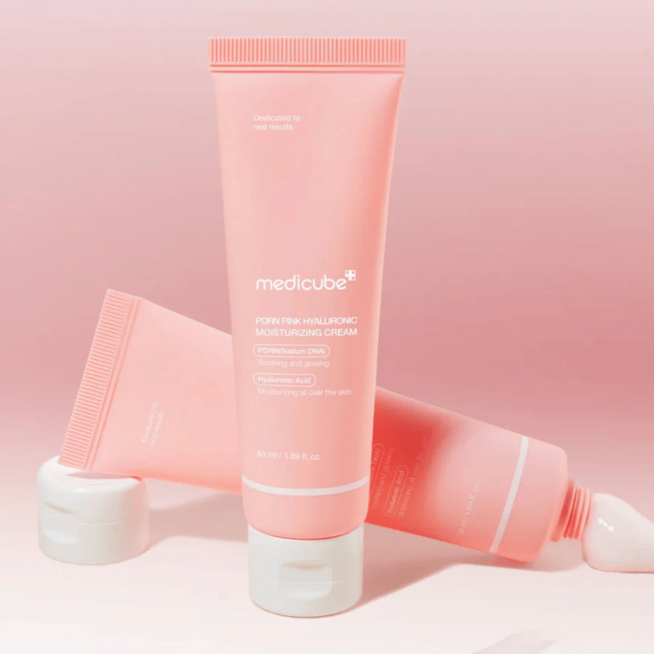 Medicube PDRN Pink Hyaluronic Moisturising Cream 50ml- Lillys Pharmacy and Health Store