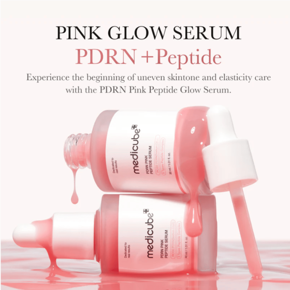 Medicube PDRN Pink Peptide Glow Serum 30ml- Lillys Pharmacy and Health Store