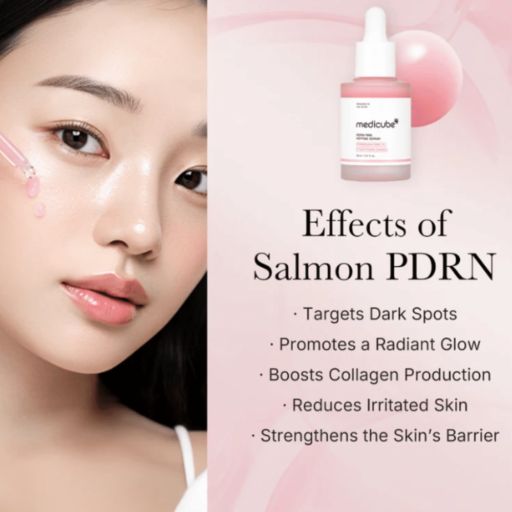 Medicube PDRN Pink Peptide Glow Serum 30ml- Lillys Pharmacy and Health Store