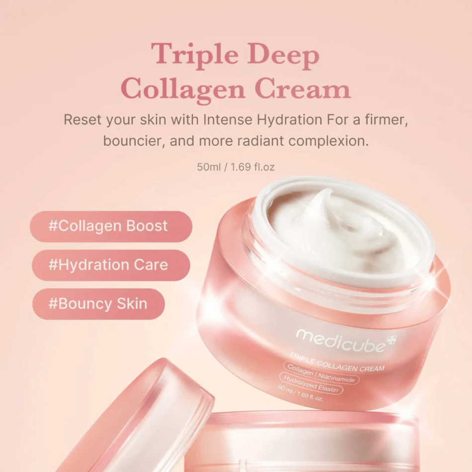 Medicube Triple Collagen Cream 50ml- Lillys Pharmacy and Health Store