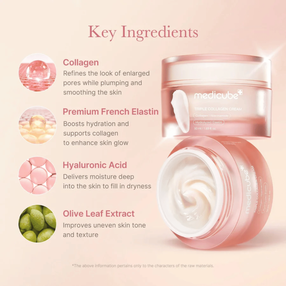 Medicube Triple Collagen Cream 50ml- Lillys Pharmacy and Health Store