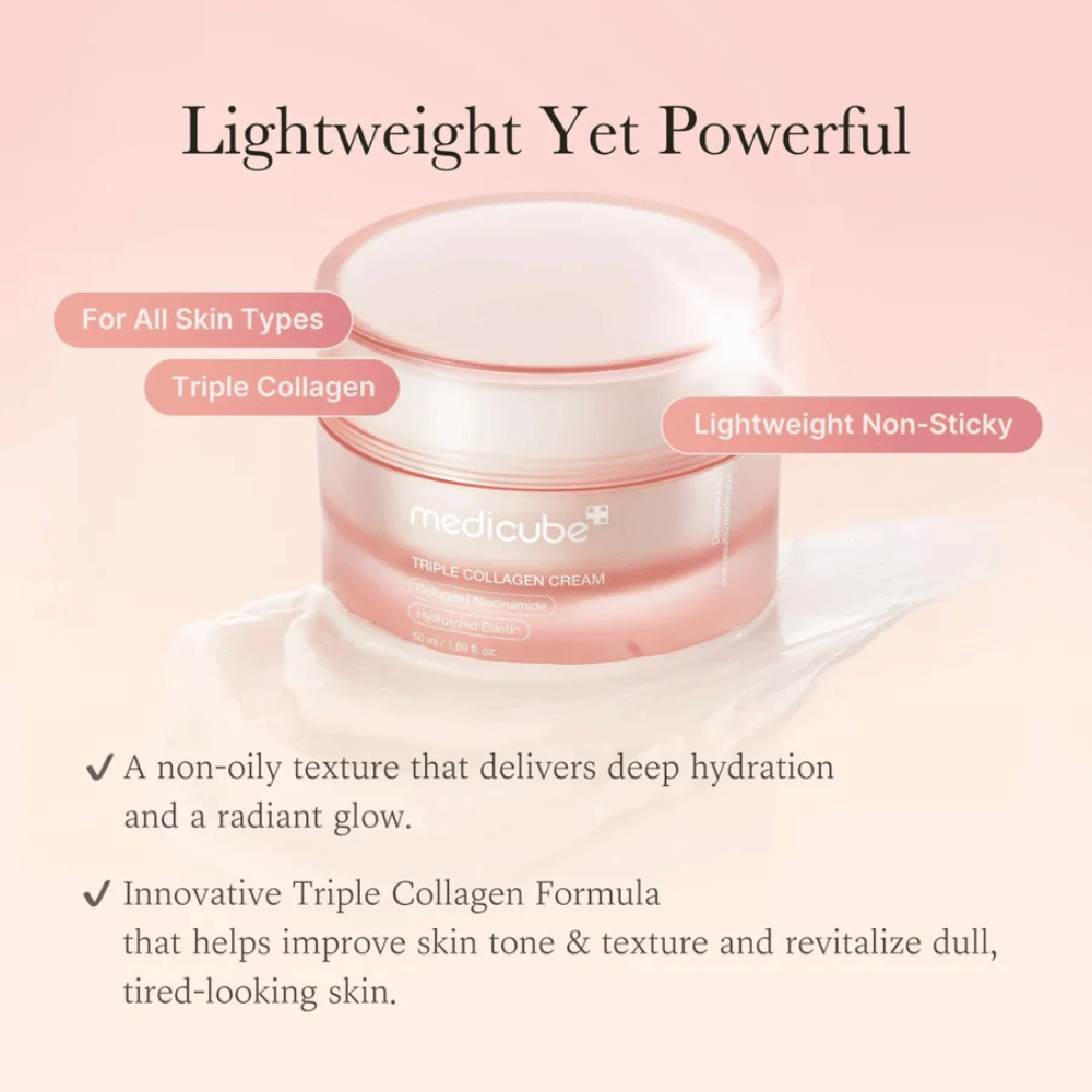 Medicube Triple Collagen Cream 50ml- Lillys Pharmacy and Health Store