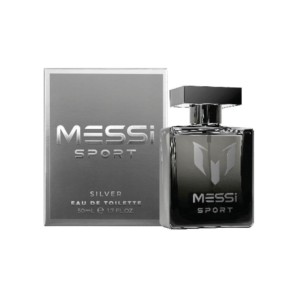 Messi Sport Silver 50ml Eau de Toilette Spray- Lillys Pharmacy and Health Store