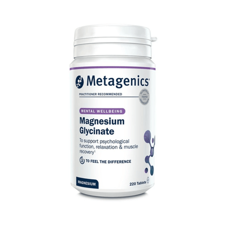 Metagenics Magnesium Glycinate 220 Tabs ( Formerly Nutri Advanced )- Lillys Pharmacy and Health Store