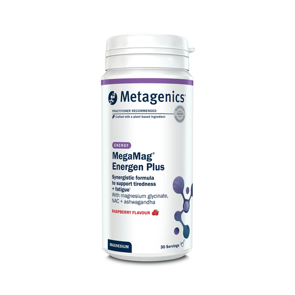 Metagenics MegaMag - Energen Plus (Raspberry) 30 Servings- Lillys Pharmacy and Health Store