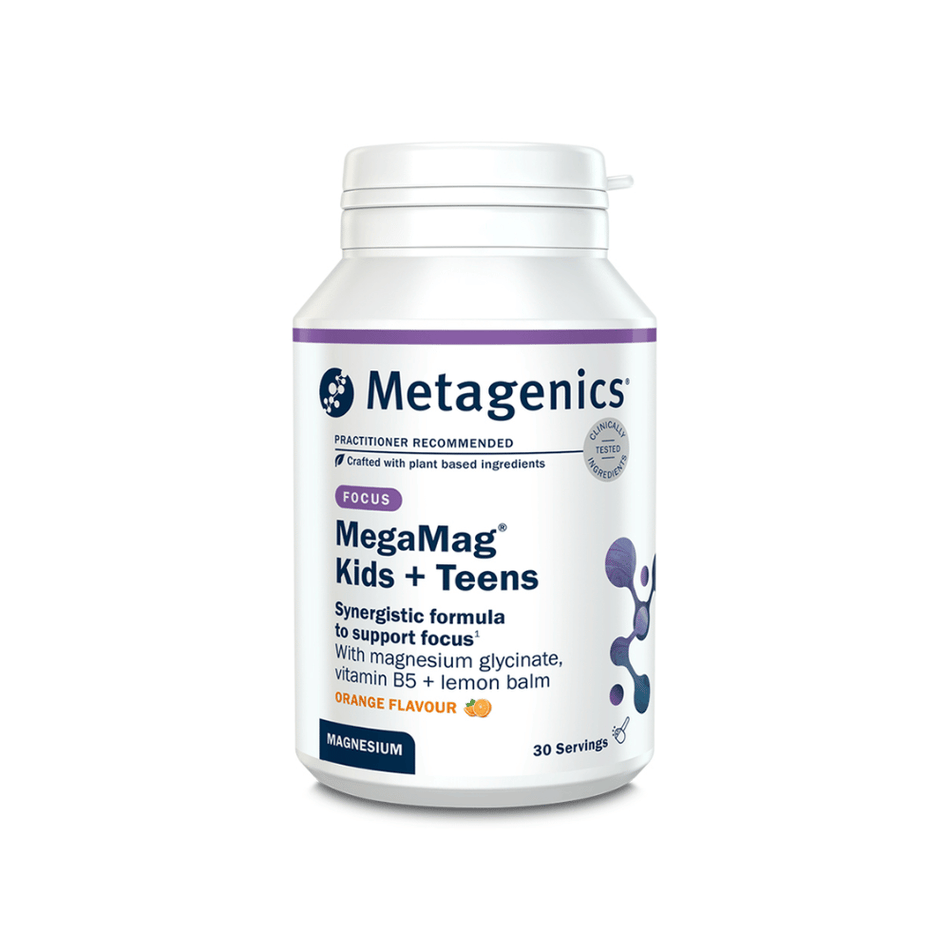 Metagenics MegaMag Kids + Teens Powder 30 Servings- Lillys Pharmacy and Health Store