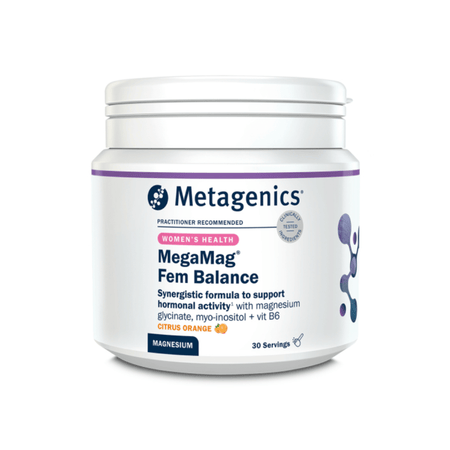 Metagenics Megamag Fem Balance 30 Servings- Lillys Pharmacy and Health Store