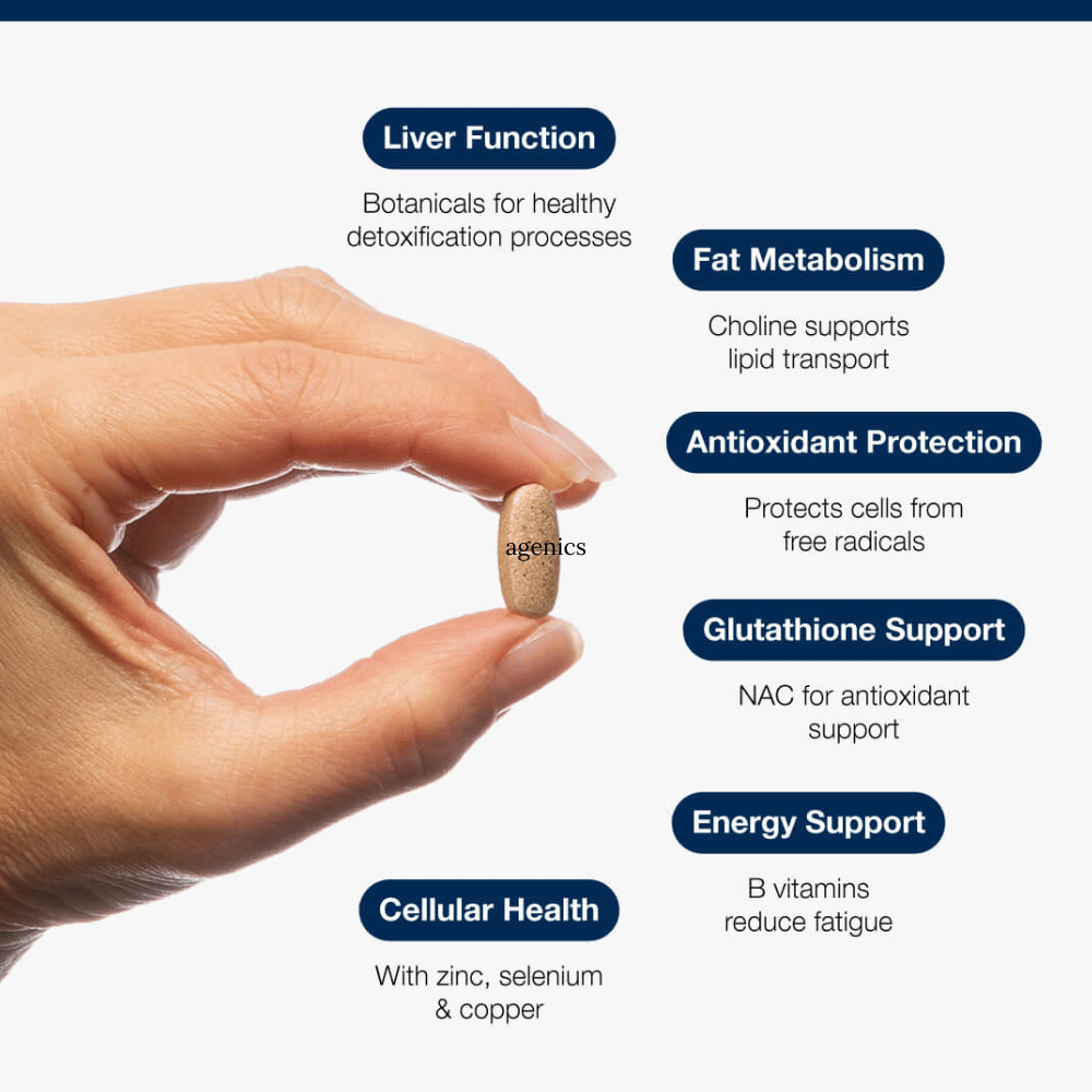 Metagenics(formerly Nutri Advanced) MetaClear 60 Tablets- Lillys Pharmacy and Health Store