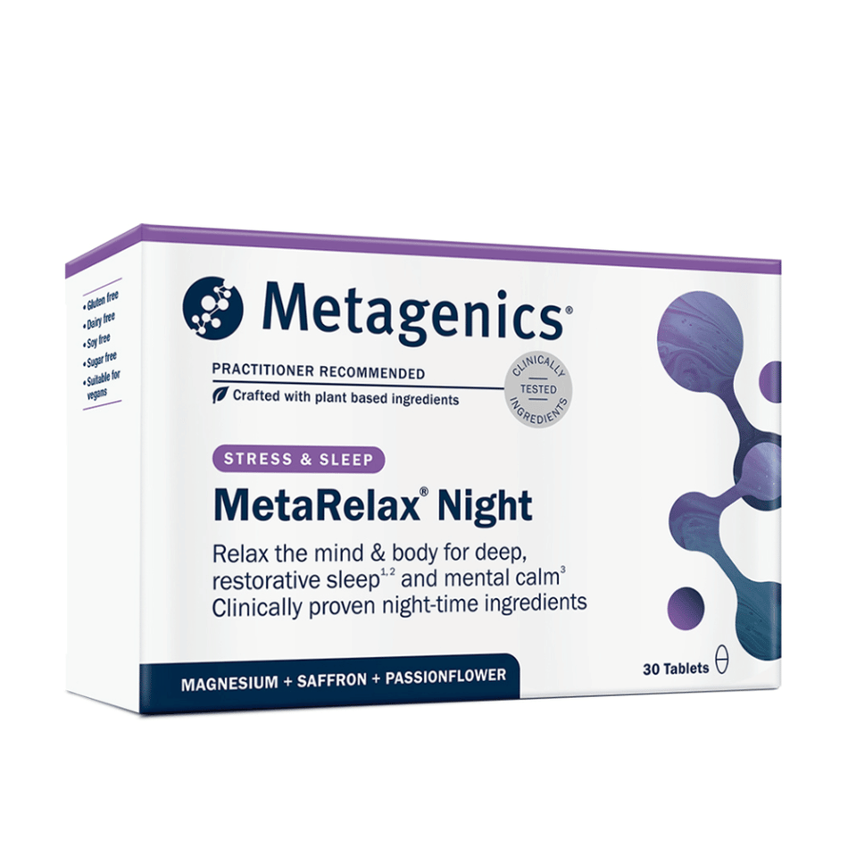Metagenics MetaRelax® Night 30 Tablets- Lillys Pharmacy and Health Store