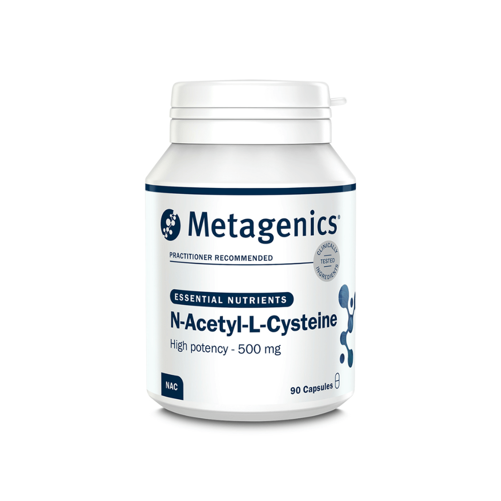 Metagenics N-Acetyl-L-Cysteine (NAC) 90 Capsules- Lillys Pharmacy and Health Store