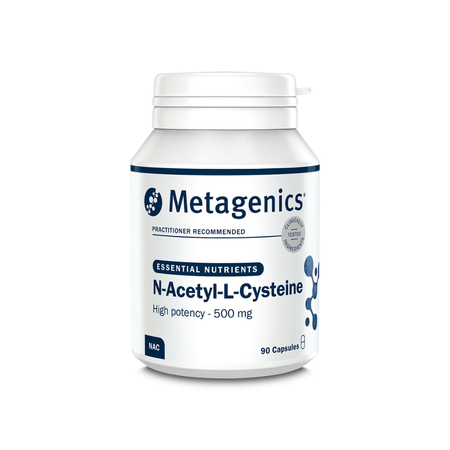 Metagenics N-Acetyl-L-Cysteine (NAC) 90 Capsules- Lillys Pharmacy and Health Store