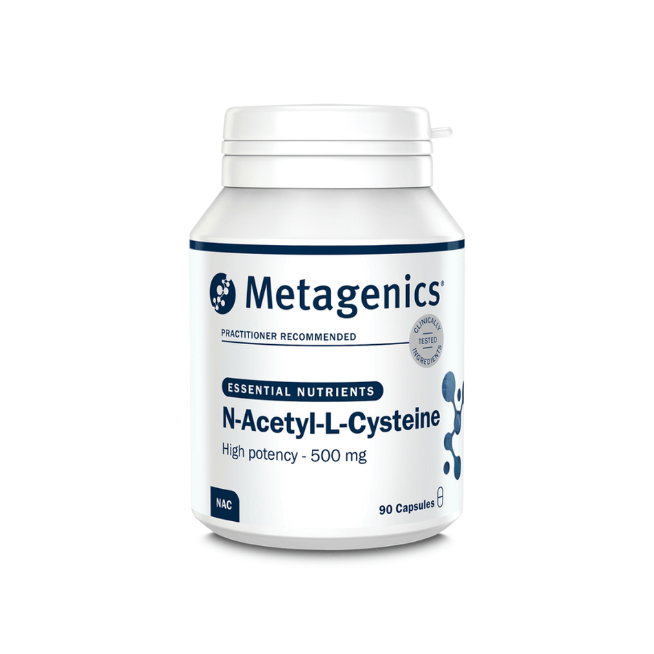 Metagenics N-Acetyl-L-Cysteine (NAC) 90 Capsules- Lillys Pharmacy and Health Store