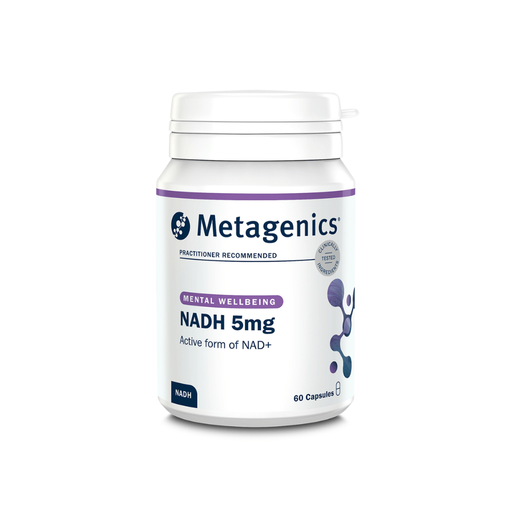 Metagenics NADH 5mg 60 Capsules- Lillys Pharmacy and Health Store