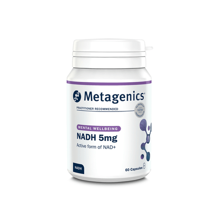 Metagenics NADH 5mg 60 Capsules- Lillys Pharmacy and Health Store