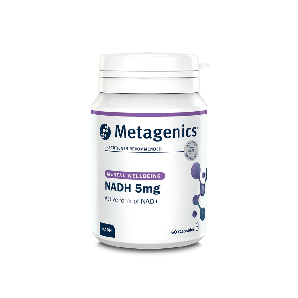 Metagenics NADH 5mg 60 Capsules- Lillys Pharmacy and Health Store