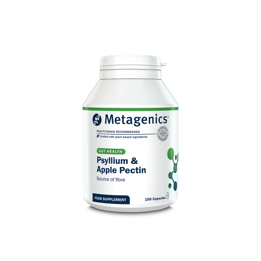 Metagenics Psyllium + Apple Pectin 100 Caps- Lillys Pharmacy and Health Store