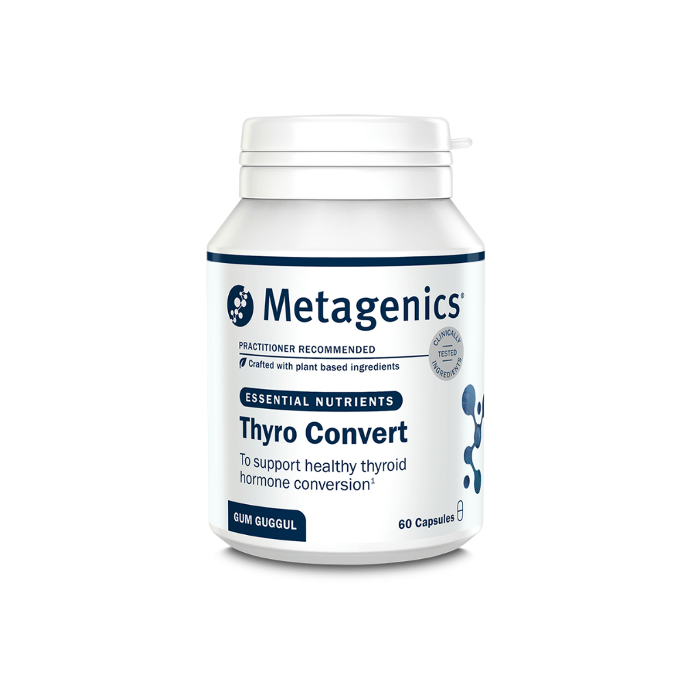 Metagenics Thyro Convert 60 Capsules with Gum Guggul Resin- Lillys Pharmacy and Health Store