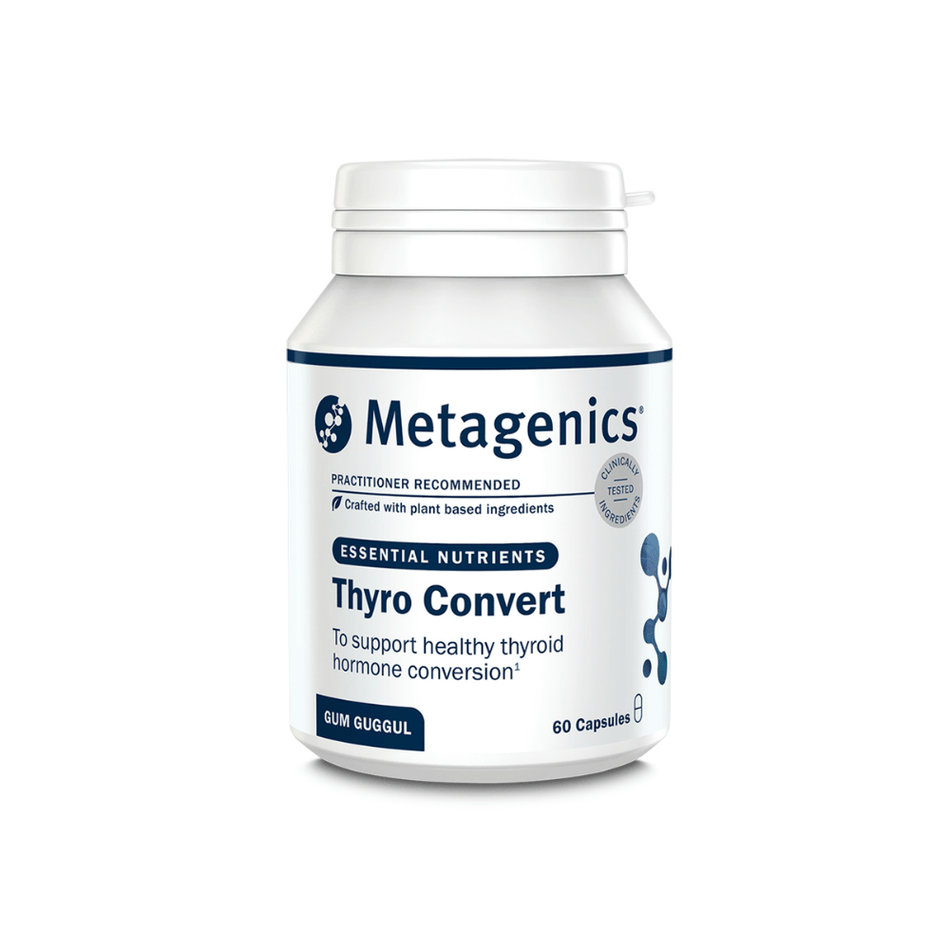 Metagenics Thyro Convert 60 Capsules with Gum Guggul Resin- Lillys Pharmacy and Health Store