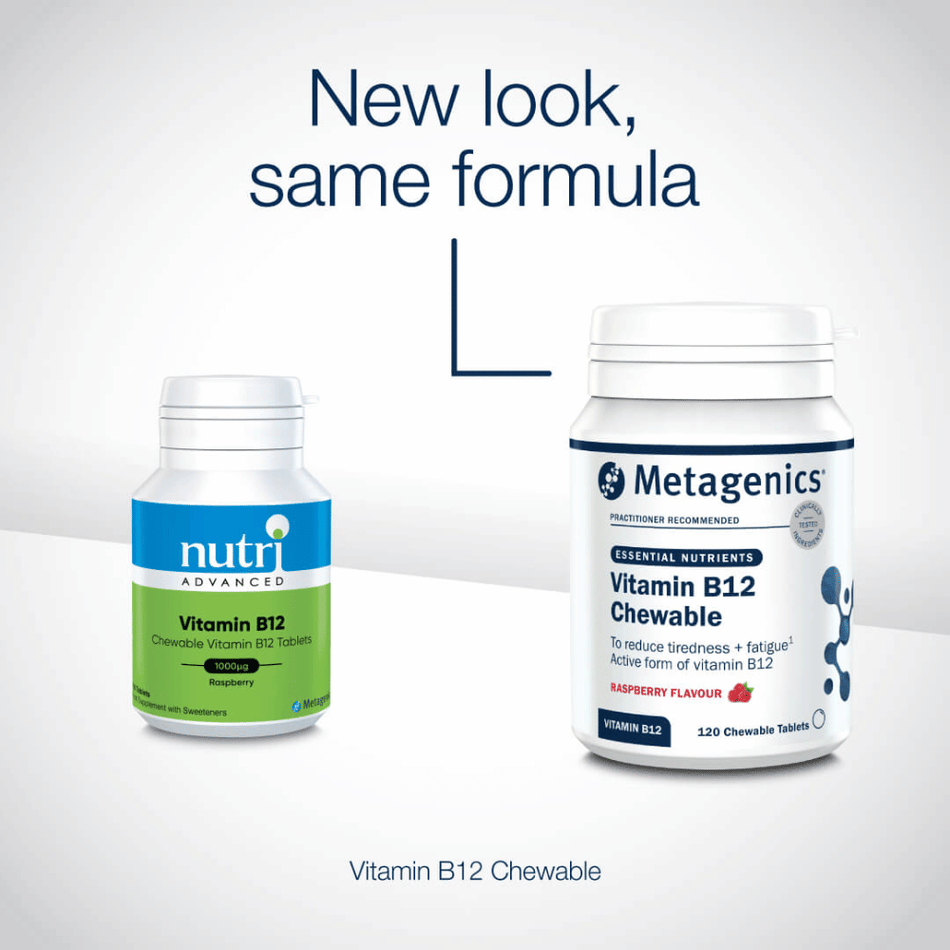 Nutri Advanced Vitamin B12 - 120 Chewable Tabs- Lillys Pharmacy and Health Store