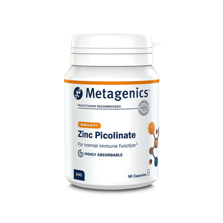 Metagenics Zinc Picolinate 90 Capsules- Lillys Pharmacy and Health Store