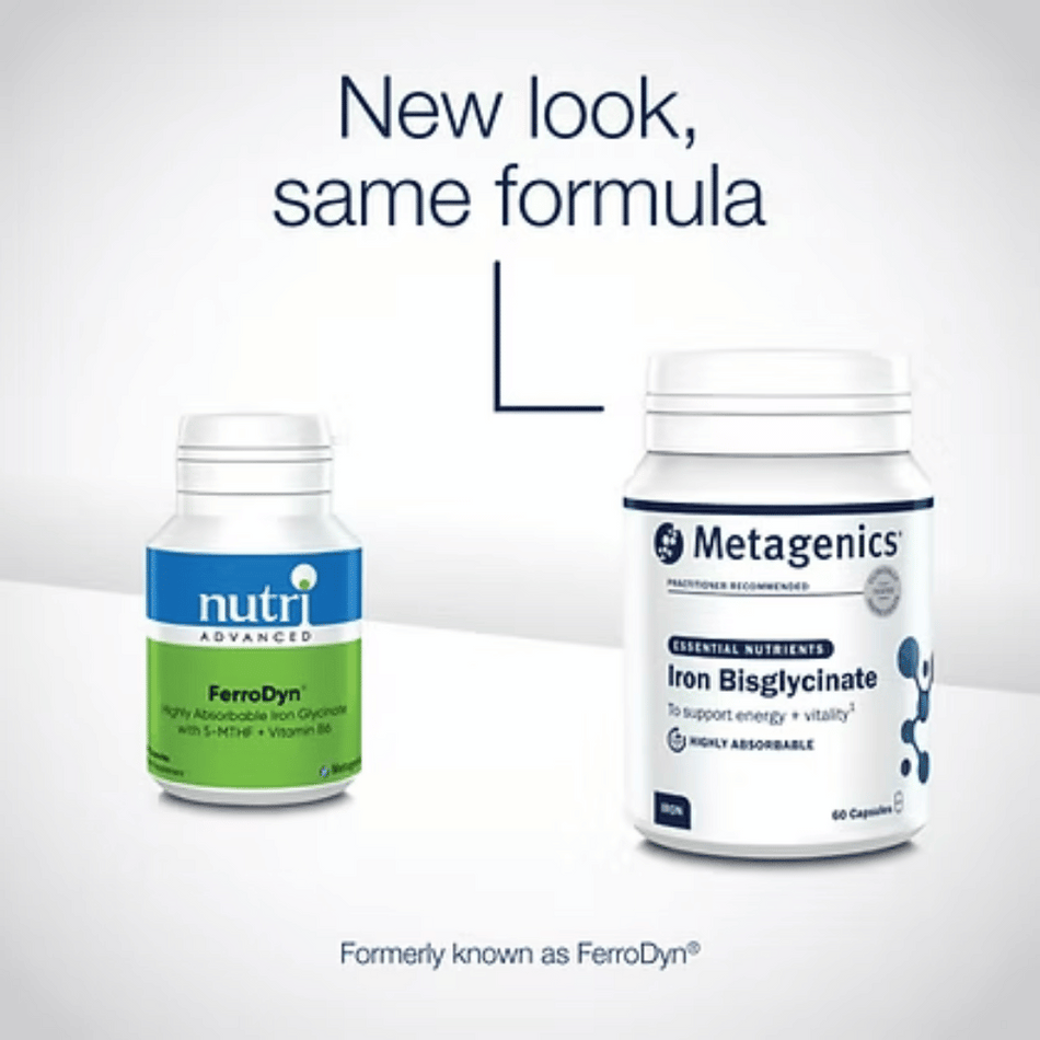 Metagenics Iron Bisglycinate- Lillys Pharmacy and Health Store