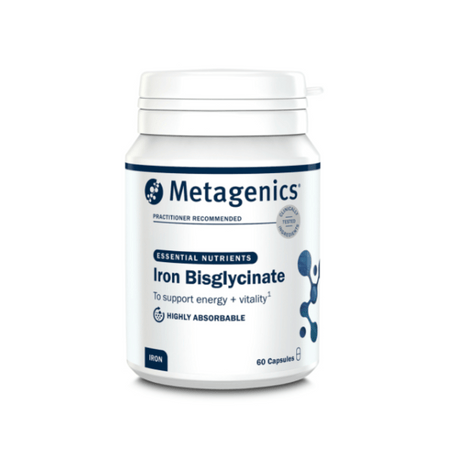 Metagenics Iron Bisglycinate- Lillys Pharmacy and Health Store