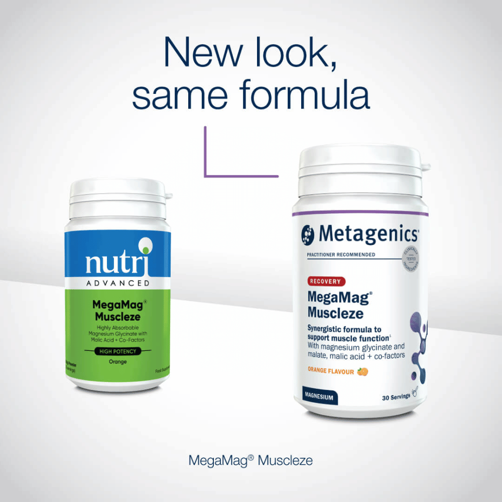 Nutri Advanced MegaMag Muscleze (orange) 30 Servings- Lillys Pharmacy and Health Store