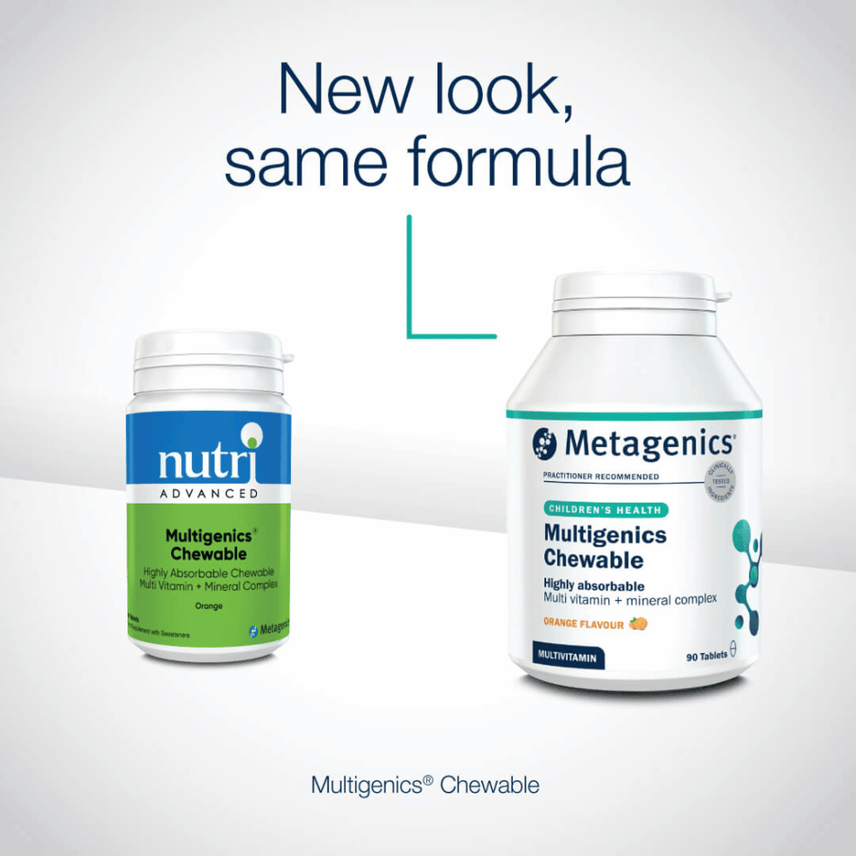 Metagenics (formerly Nutri Advanced) Multigenics Chewable 90 Tabs- Lillys Pharmacy and Health Store