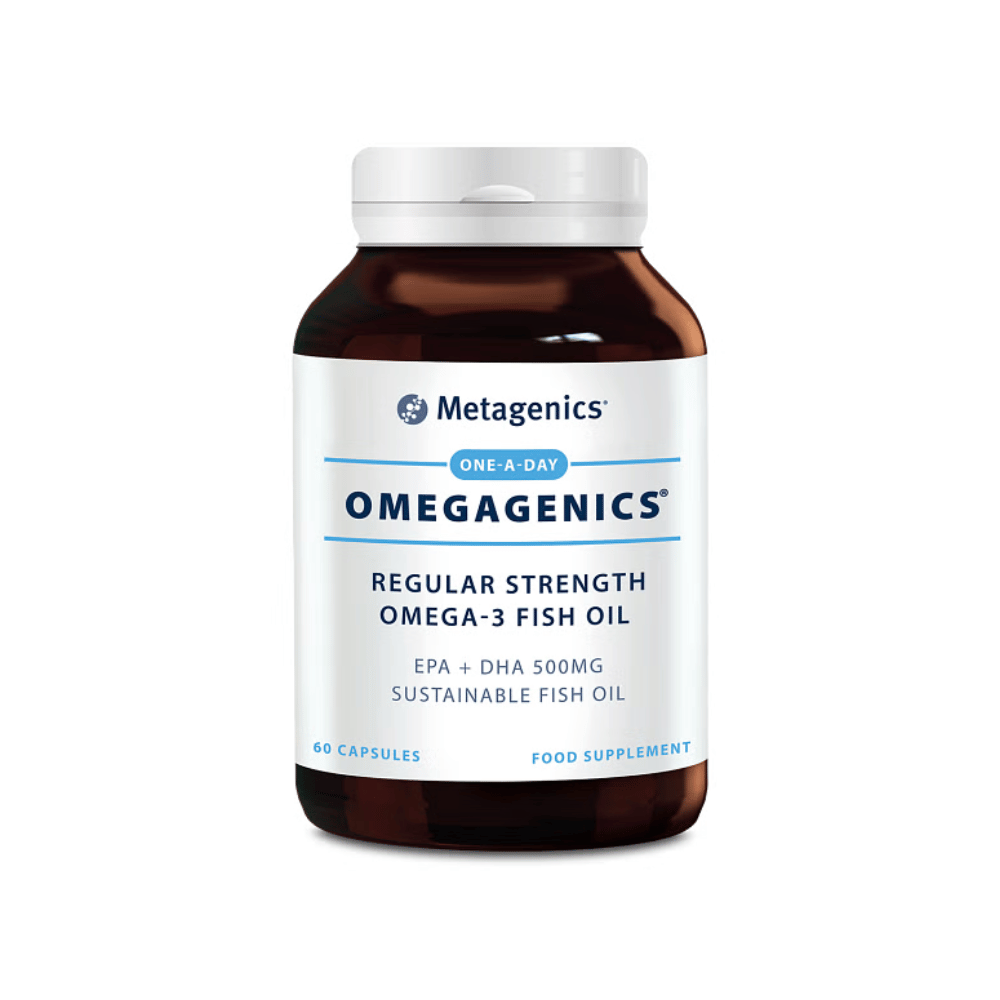 Nutri Advanced OmegaGenics Regular Strength Omega-3 Fish Oil 60 Caps- Lillys Pharmacy and Health Store