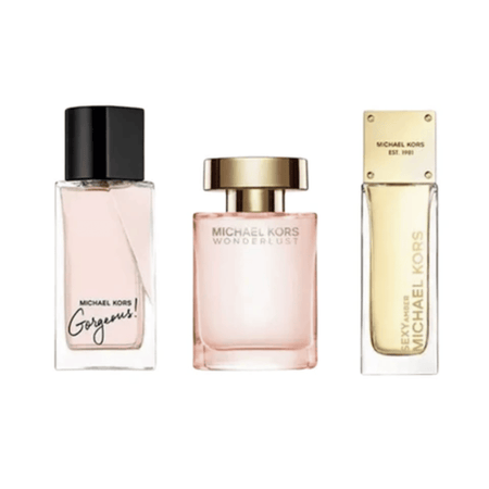 Michael Kors 3pc Miniature Gift Set5ml Gorgeous Edp Spr, 4ml Wonderlust Edp Spr, 5ml Sexy Amber Edp Spr- Lillys Pharmacy and Health Store