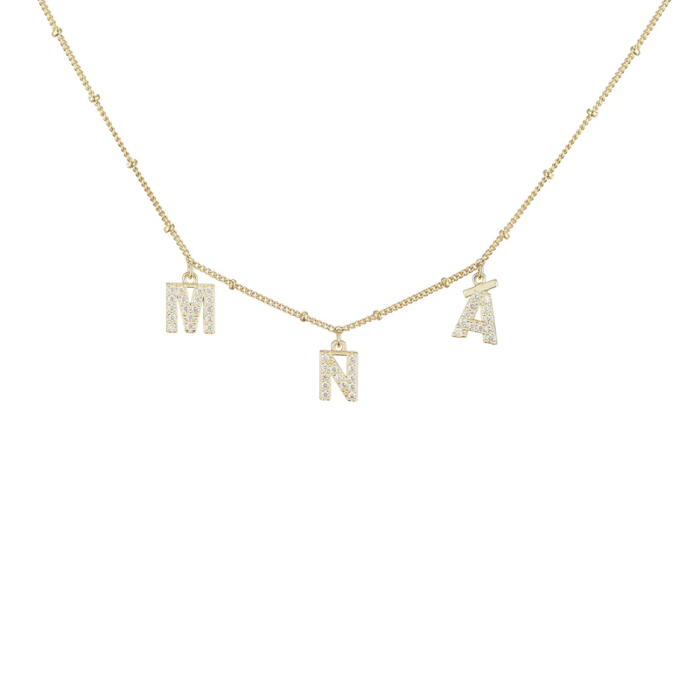 Mná Necklace Gold- Lillys Pharmacy and Health Store