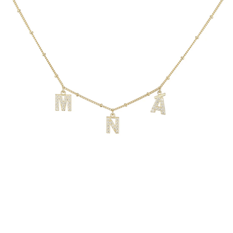Mná Necklace Gold- Lillys Pharmacy and Health Store