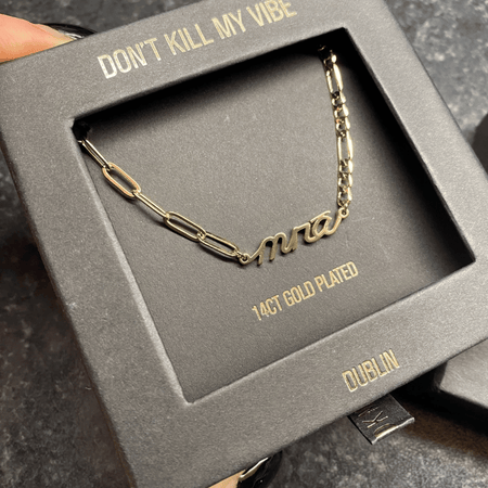 Mná Power Necklace Gold- Lillys Pharmacy and Health Store