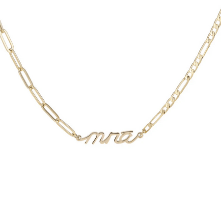 Mná Power Necklace Gold- Lillys Pharmacy and Health Store