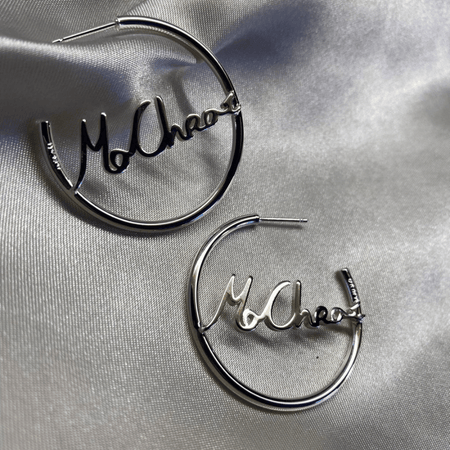 Mo Chroí Hoop Earrings Silver- Lillys Pharmacy and Health Store