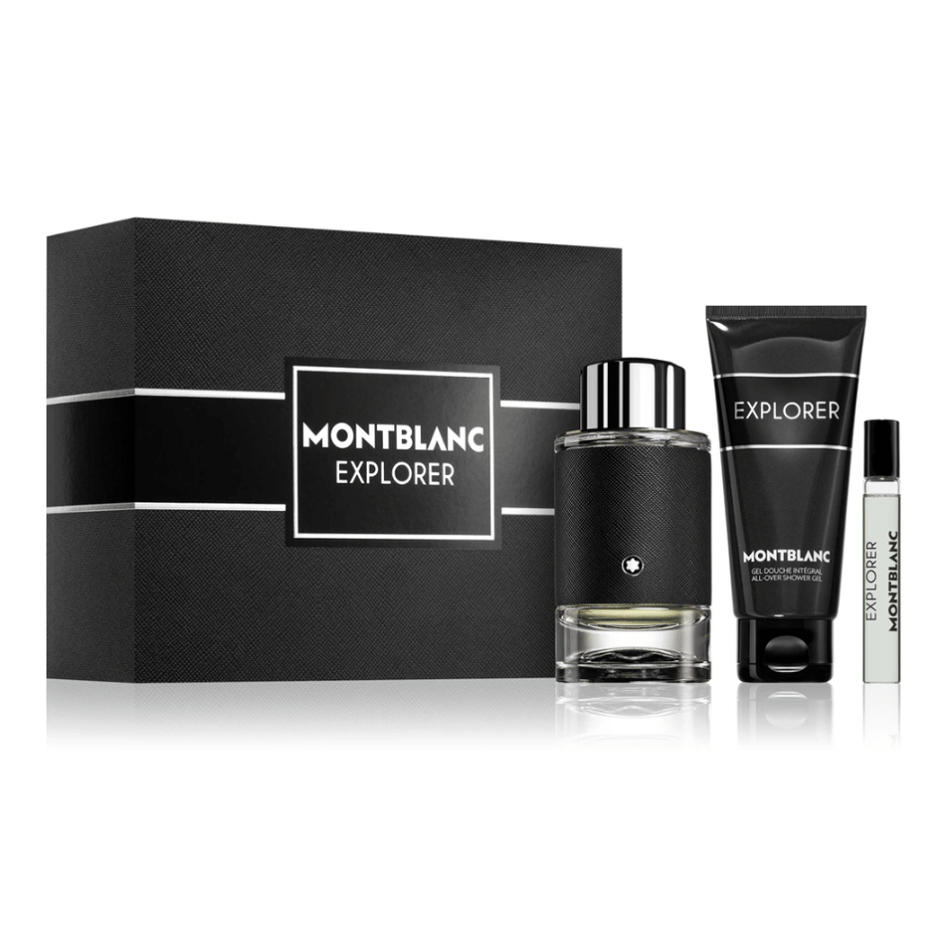 Mont Blanc Explorer Ultra Blue 100ml 3pc Gift Set