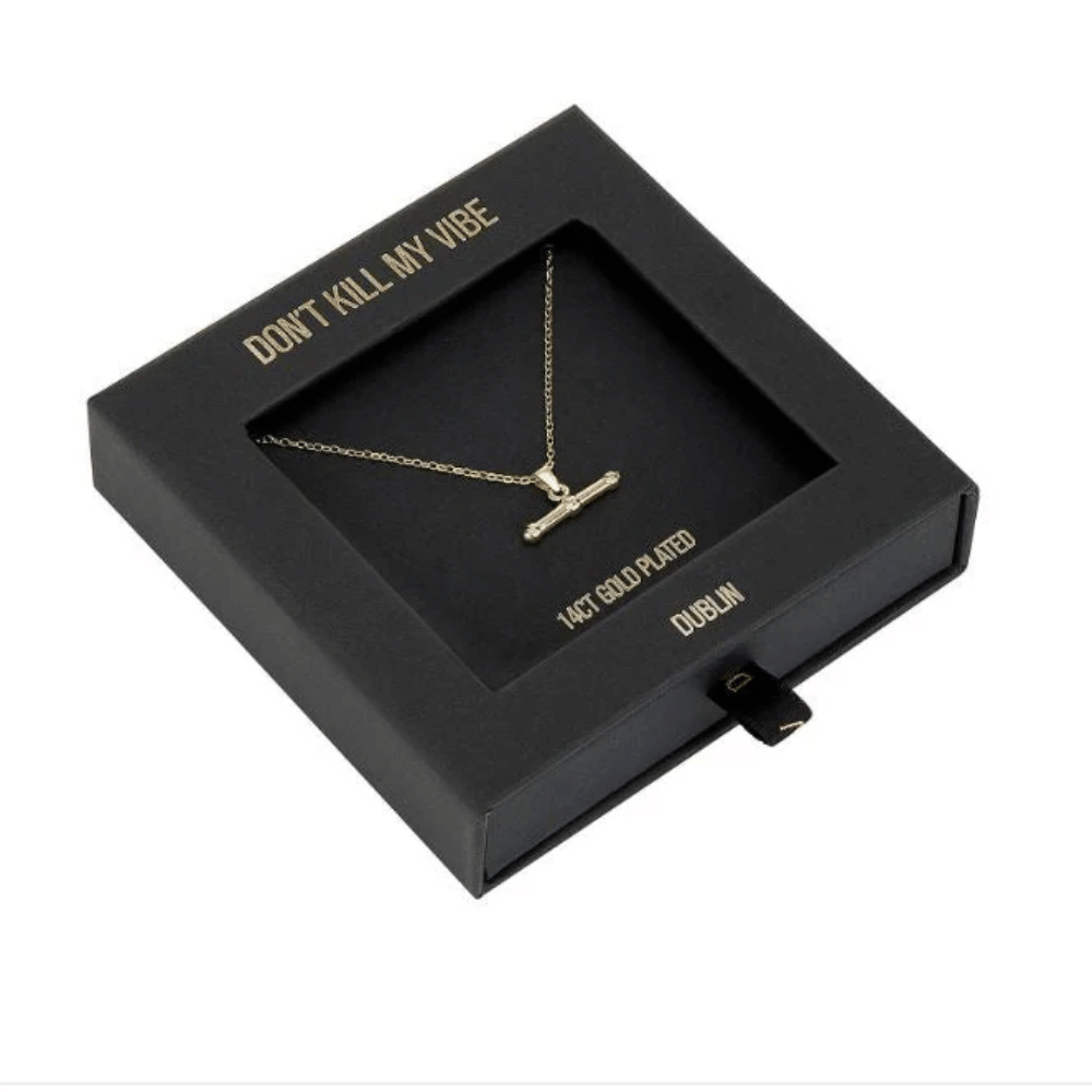 Mr T-Bar Necklace Gold- Lillys Pharmacy and Health Store