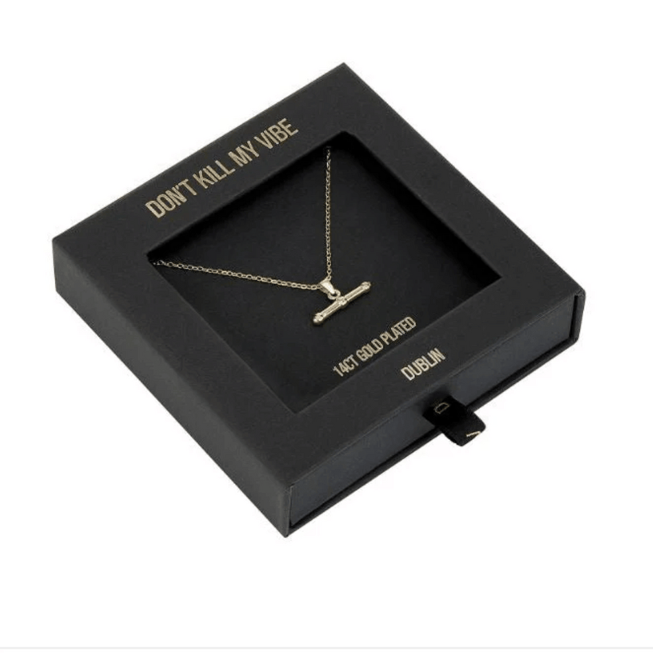 Mr T-Bar Necklace Gold- Lillys Pharmacy and Health Store