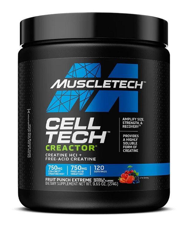 MuscleTech Cell Tech Creactor, Fruit Punch Extreme - 274g - Lilly’s Pharmacy & Health Store