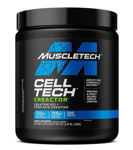 MuscleTech Cell Tech Creactor, Unflavoured - 240g - Lilly’s Pharmacy & Health Store