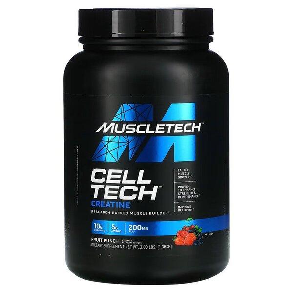 MuscleTech Cell - Tech Creatine, Fruit Punch (US Formula) - 1360g - Lilly’s Pharmacy & Health Store