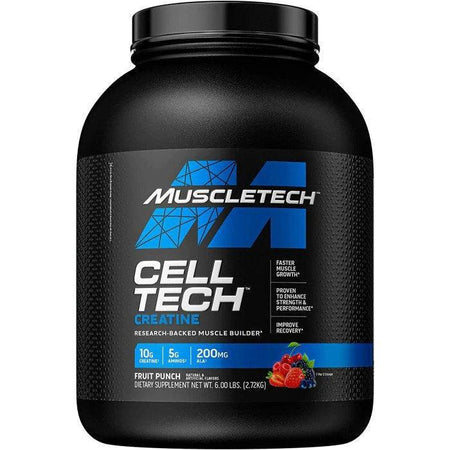 MuscleTech Cell - Tech Creatine, Fruit Punch (US Formula) - 2720g - Lilly’s Pharmacy & Health Store