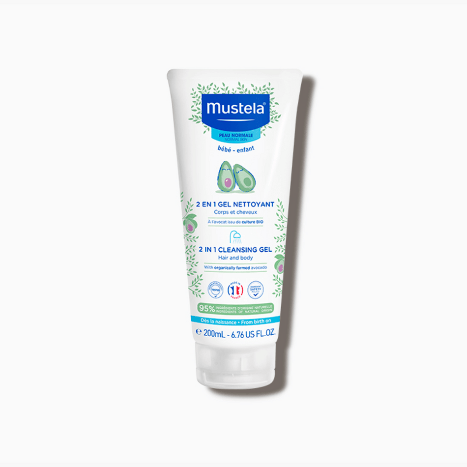 Mustela 2 In 1 Cleansing Gel 200ml- Lillys Pharmacy and Health Store